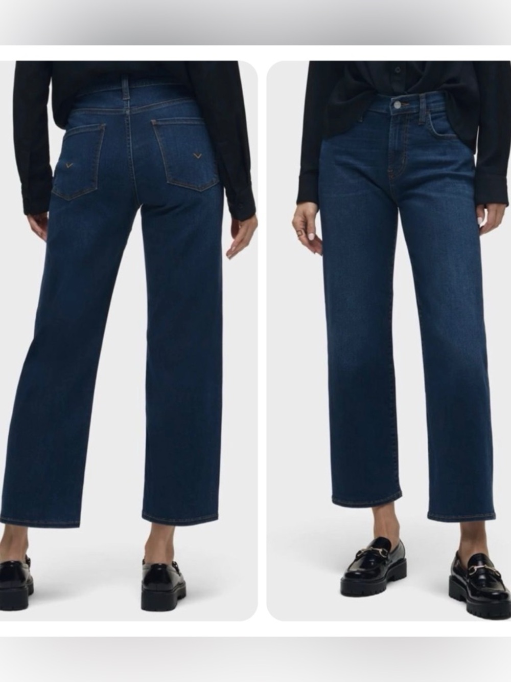 HUDSON JEANS Women’s Noa High-Rise Straight Ankle Jean, SZ‎ 28